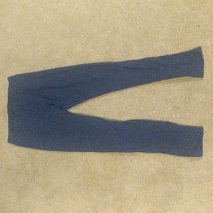 Girls navy blue leggings size 10-12